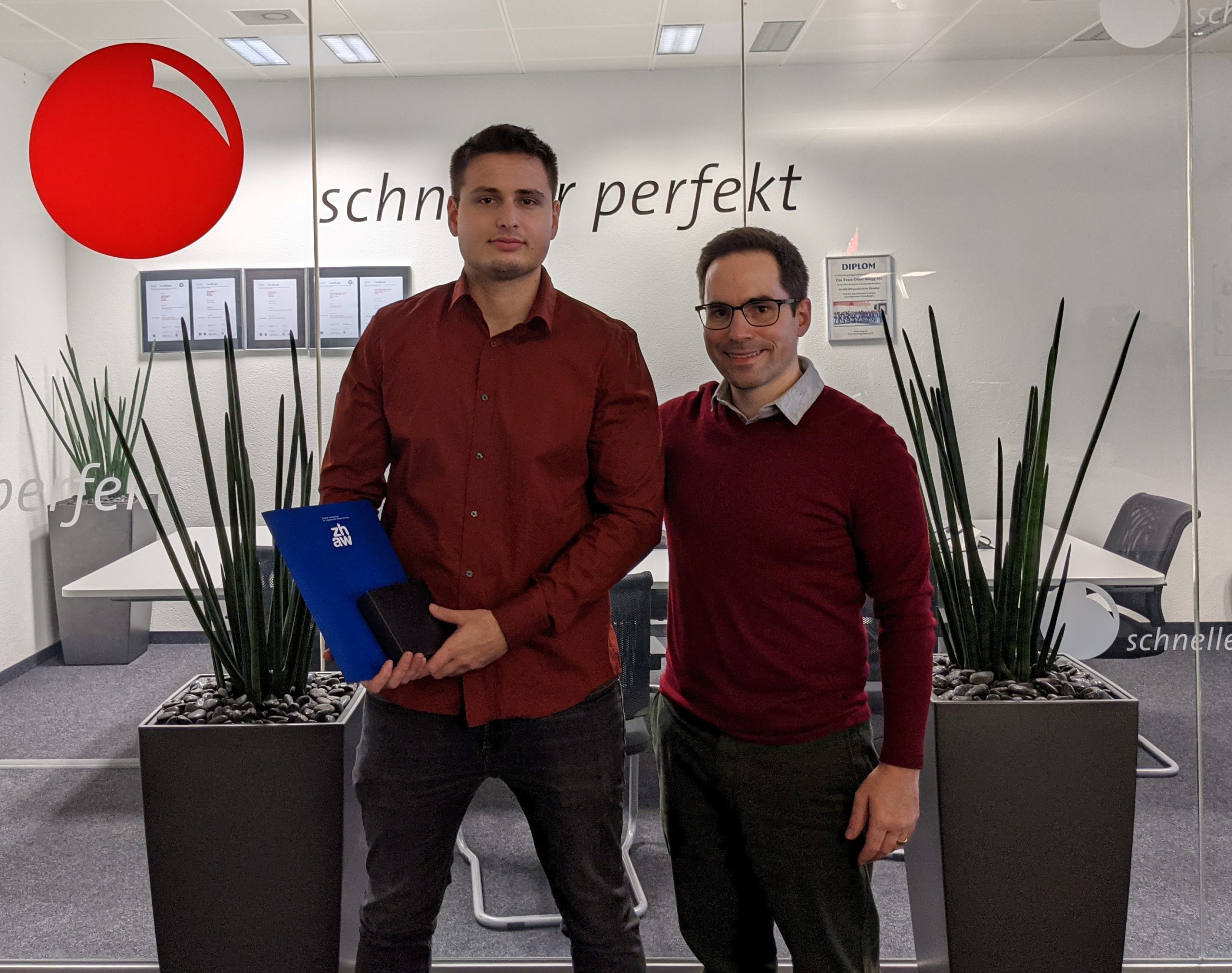 Aaron Ruegg Herzliche Gratulation, Aaron!